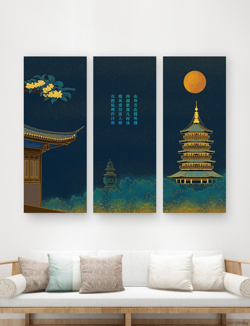 Tranh trừu tượng CHH-234kg